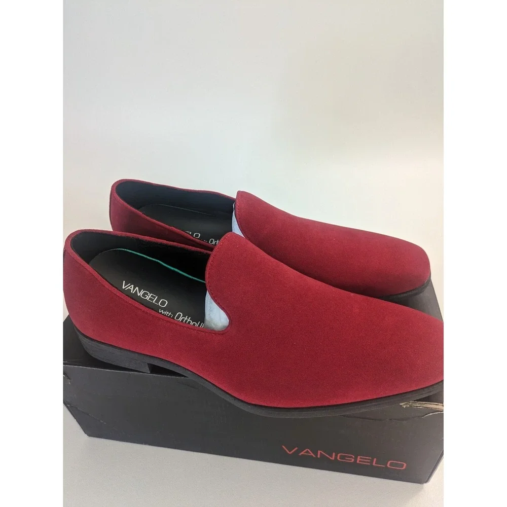 VANGELO Men Dress Shoe‎ King-5 Loafer Slip On Shoes 10.5
